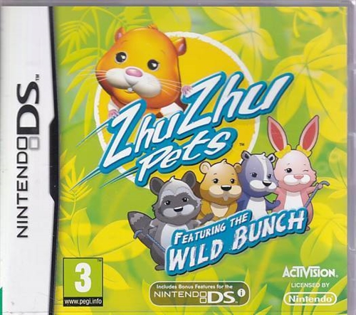 ZhuZhu Pets Featuring the Wild Bunch - Nintendo DS - (A Grade) (Used) (eng)